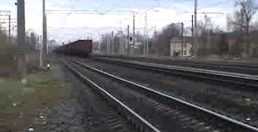 уезжает вагон Рига 2008