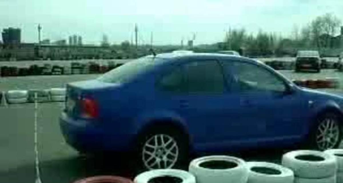 Volkswagen Bora.Уроки вождения.