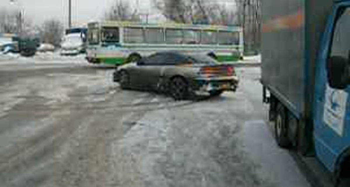 Прикол на парковке ч1.