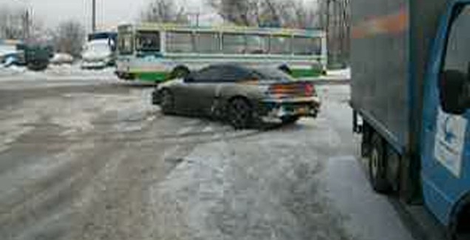 Прикол на парковке ч1.