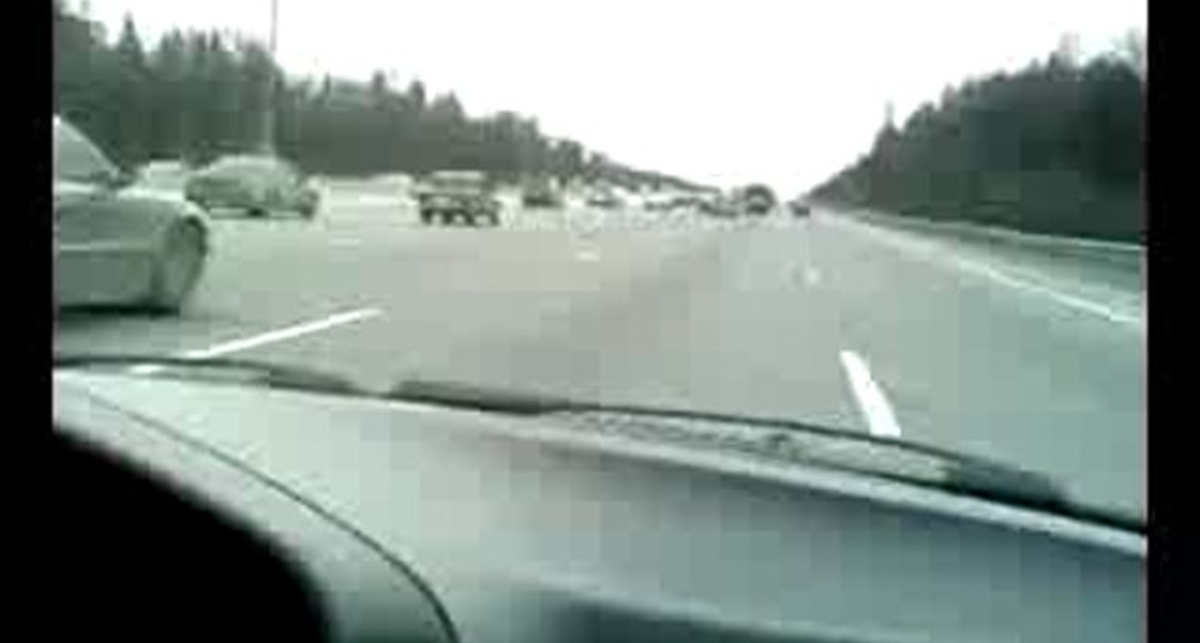 Моя e36 и МКАД