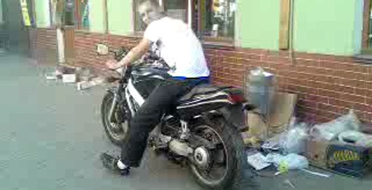 Я на новом мотыке