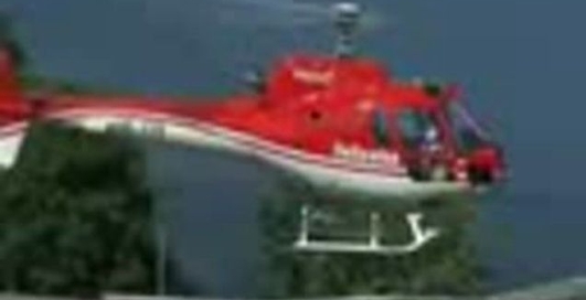 Нelicopter crashes as it tries