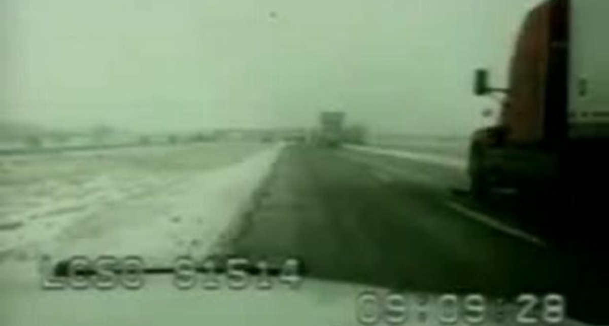 Скользкая дорога