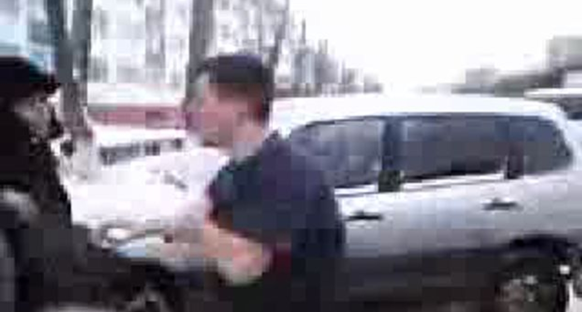 Драка двух водил