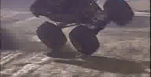 Прыжок на бигфуте