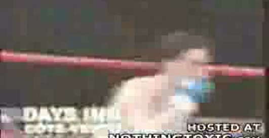 Вломил налету...