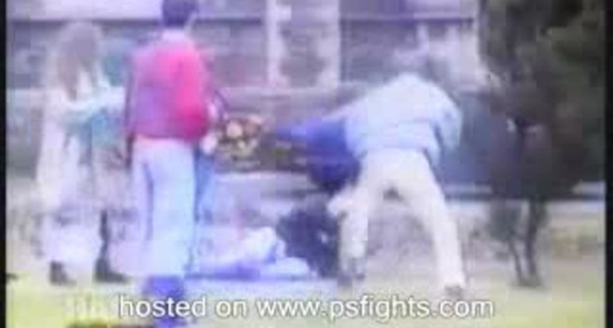 Хулиган нарвался на екс-боксёра