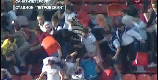 Драка на стадионе