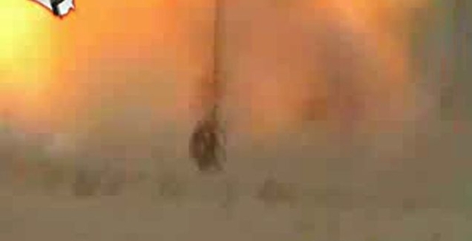 Мощнейший подрыв Хаммера в Ираке