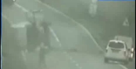 Авария на крутом повороте