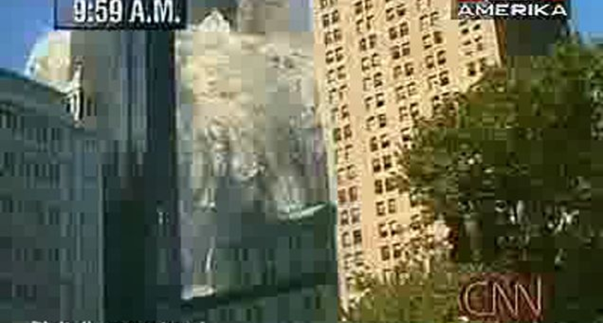 11 сентября, разрушение башни