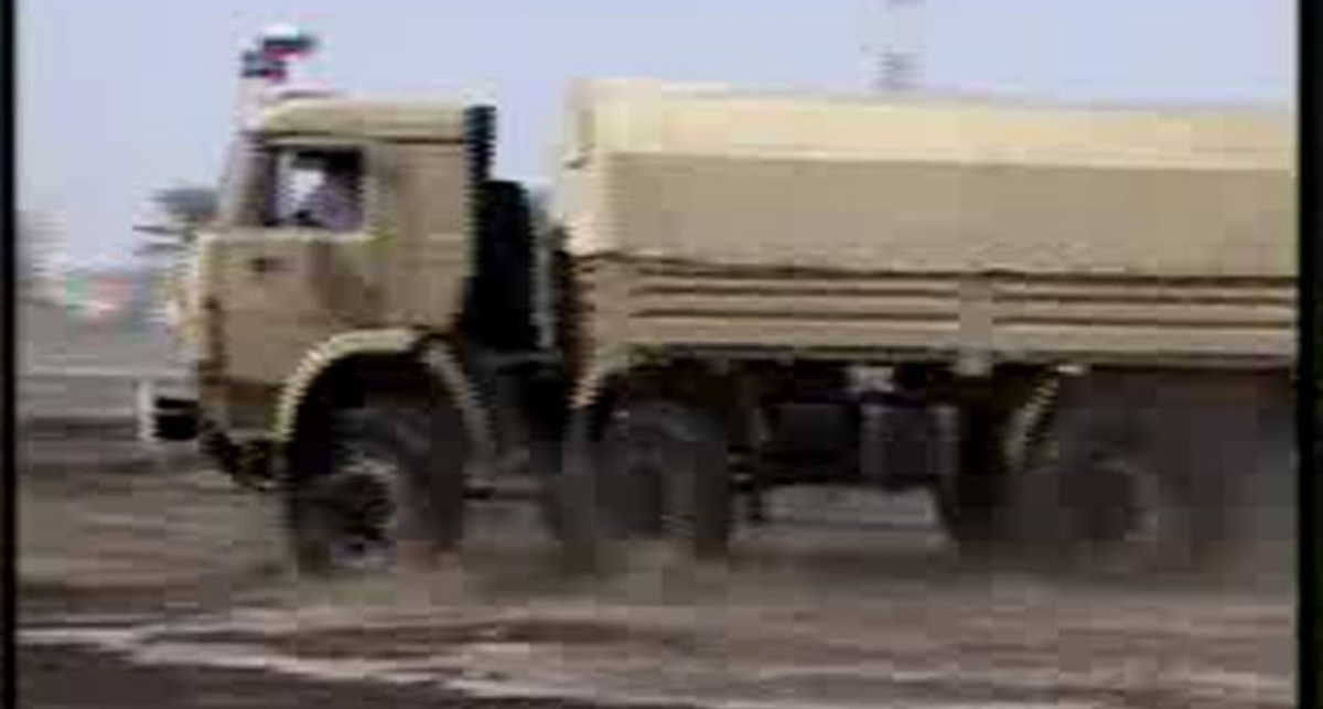 Российская машина КамАЗ