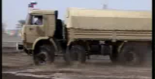 Российская машина КамАЗ