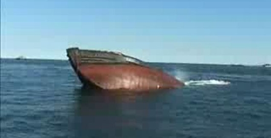 Лодка утонула