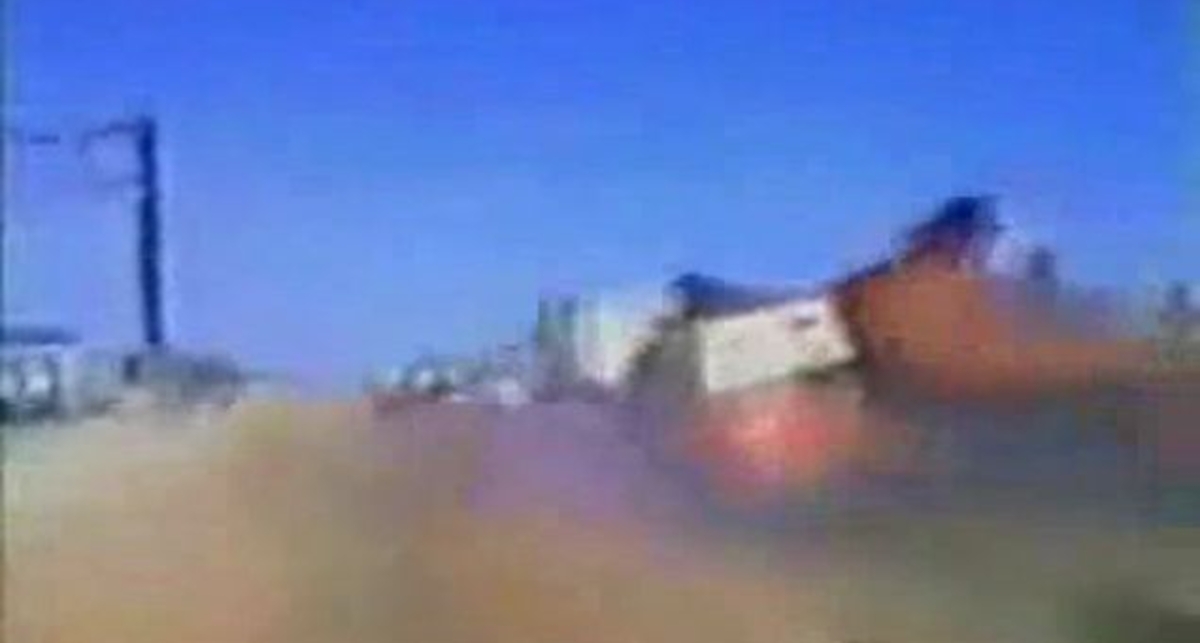 Страшная авария на автобане