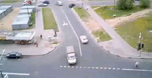 Не успел затормозить