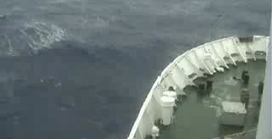 storm in drake passage