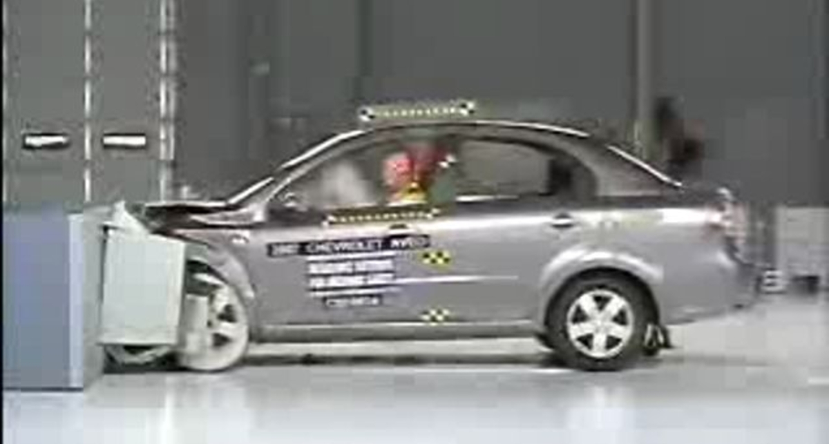 Краш-Тест Chevrolet Aveo