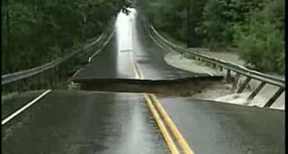 Разрушительная сила воды
