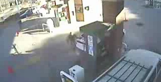 На волоске от смерти на заправке