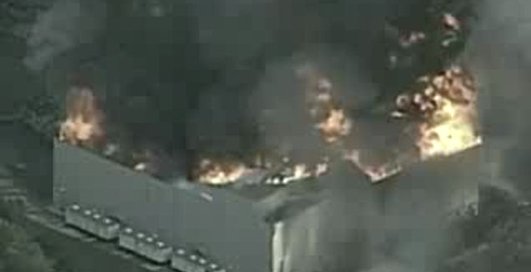 Мощный пожар в студии Universal