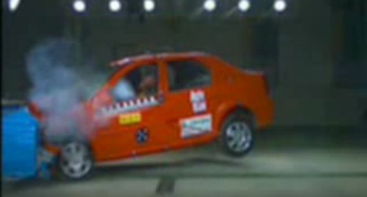 Dacia Logan crash test