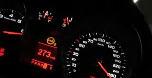 Audi TT 3.2 Top Speed 276Km