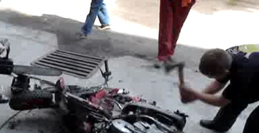 Казнь мопеда