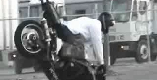 Неудачные моменты на мотыках