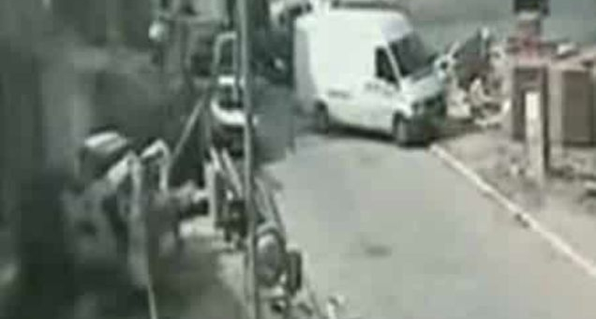 Отказали тормоза (жесть)