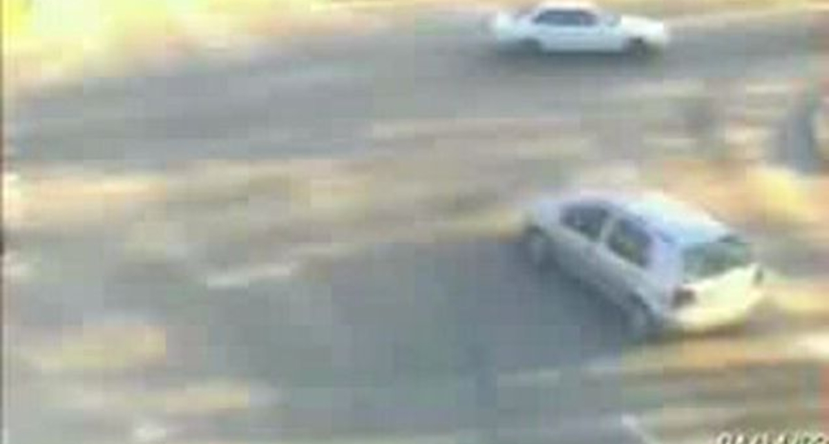 Столкновение с ментовской тачкой