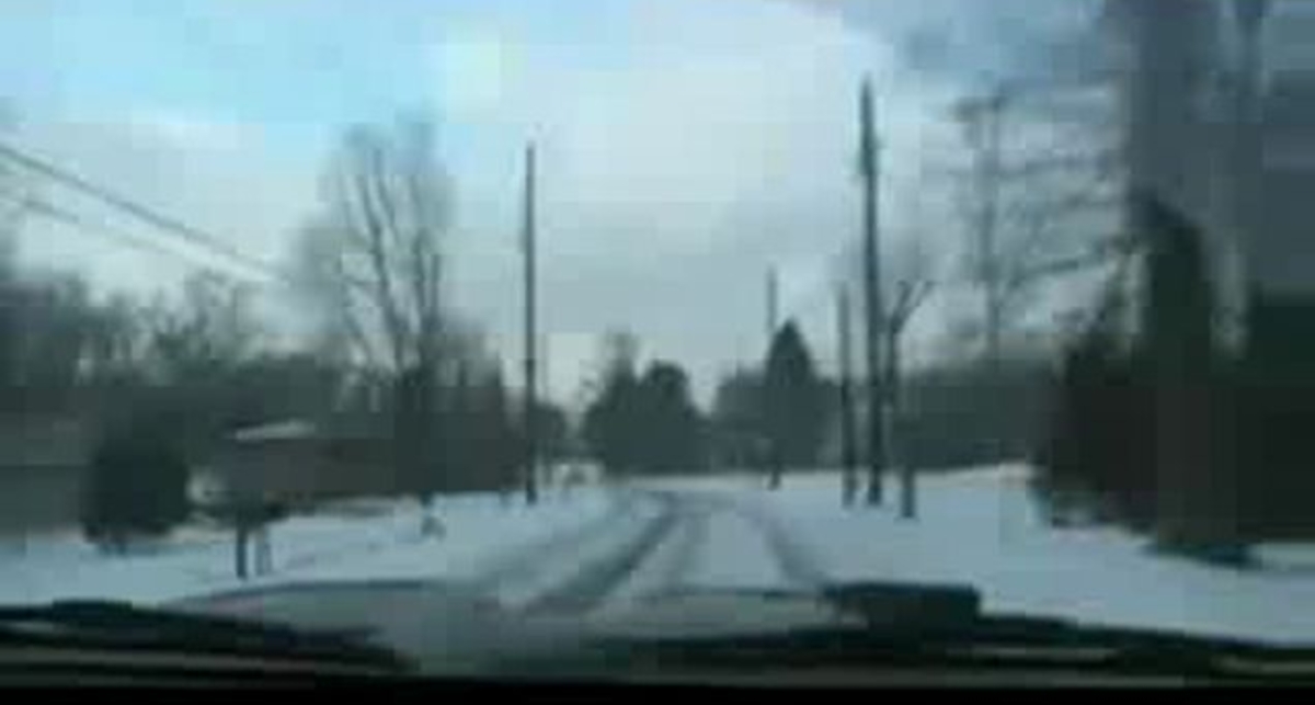 Немного занесло