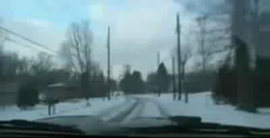 Немного занесло