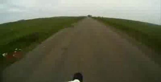 Мото авария от первого лица