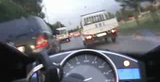 Едем на мотоцикле