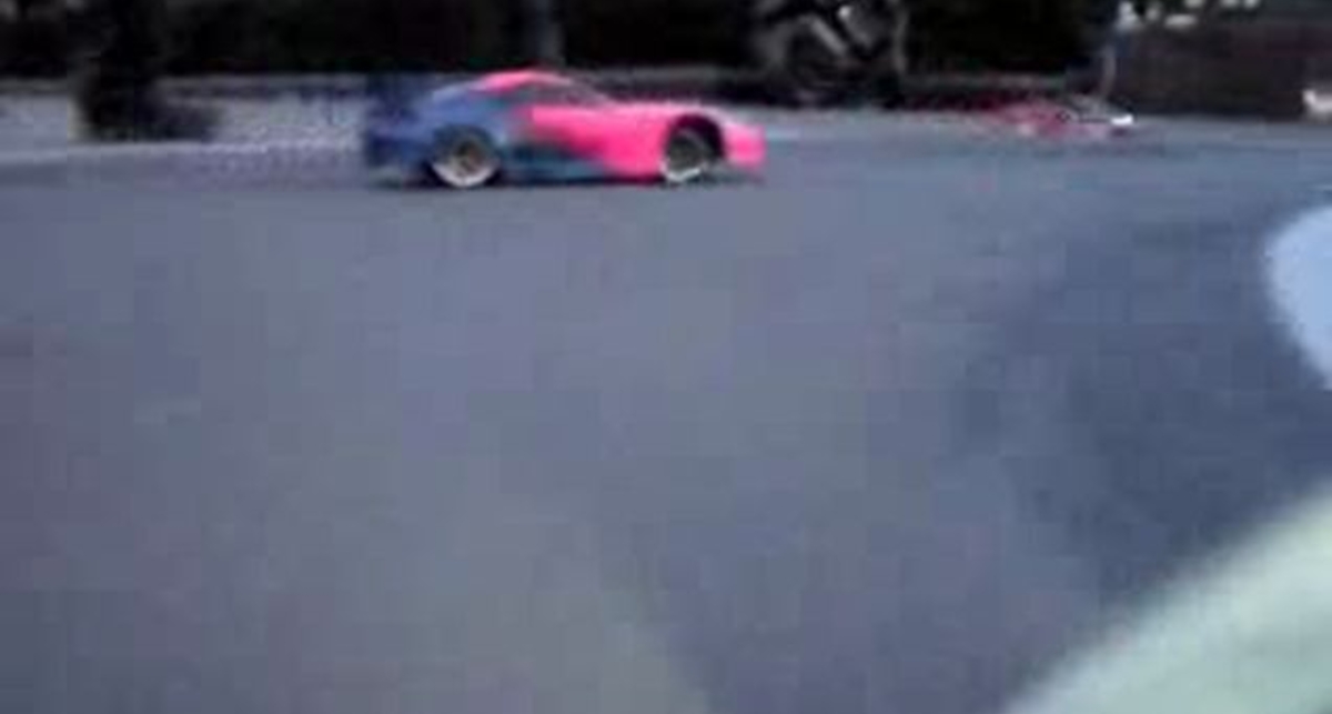 Нарезка RC-drift с воробьевых гор.