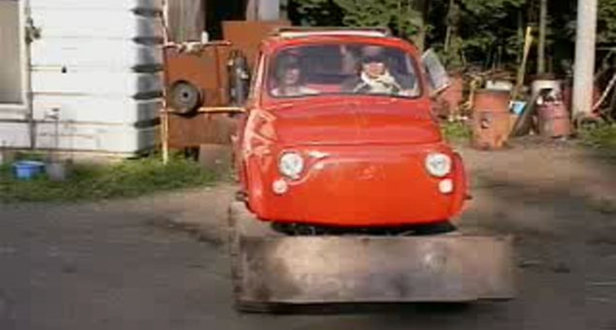 FIAT 500 мини танк