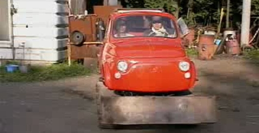 FIAT 500 мини танк