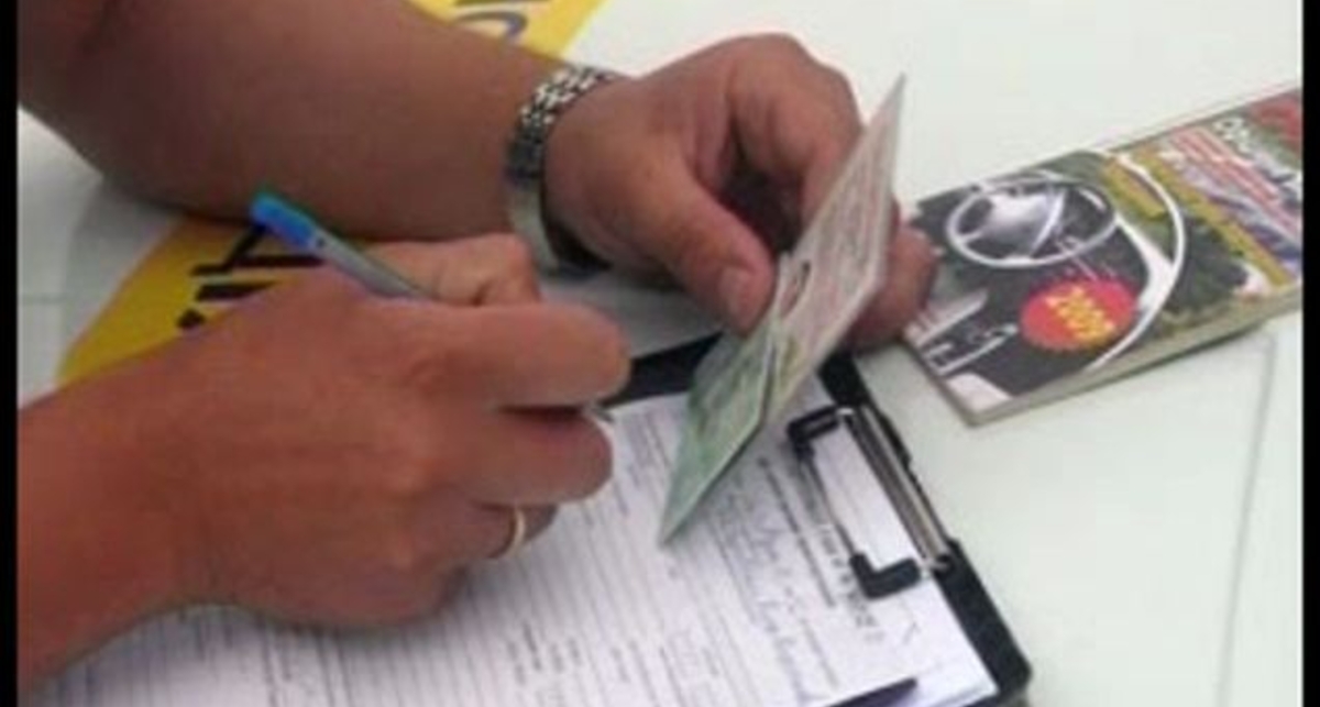 Нарушитель без номеров