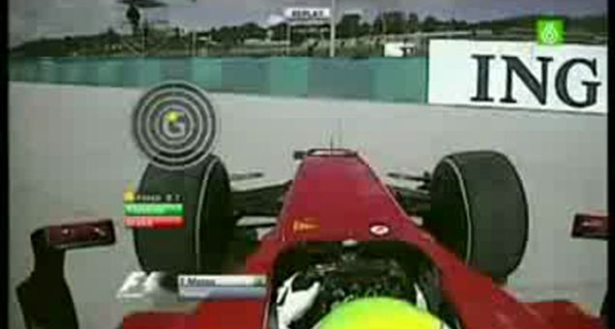 Felipe Massa Crash in hungary qualifying