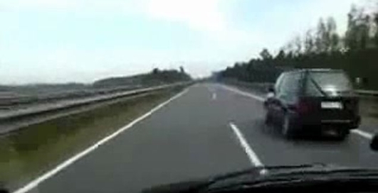 Сумасшедший обгон!!!