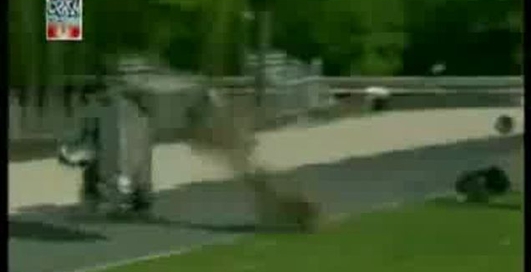 Зрелищные спортивные аварии за 2008 год