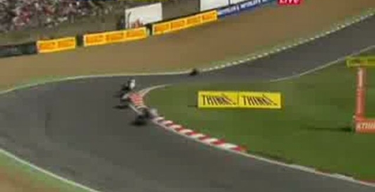 Жесткий перелёт через заграждение