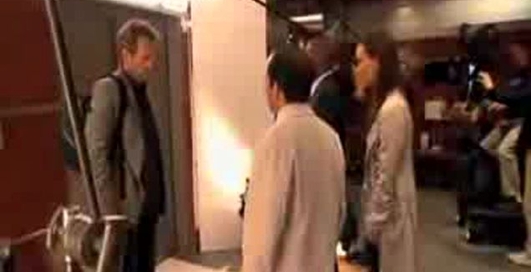 С 1 Апреля, Доктор Хаус! Прикол на съёмках!