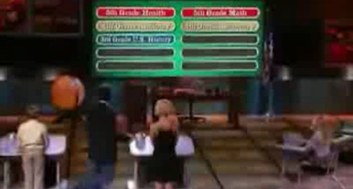 Прикол на шоу Умнее ли ты 5-классника (анг. версия)