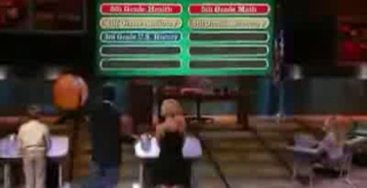 Прикол на шоу Умнее ли ты 5-классника (анг. версия)