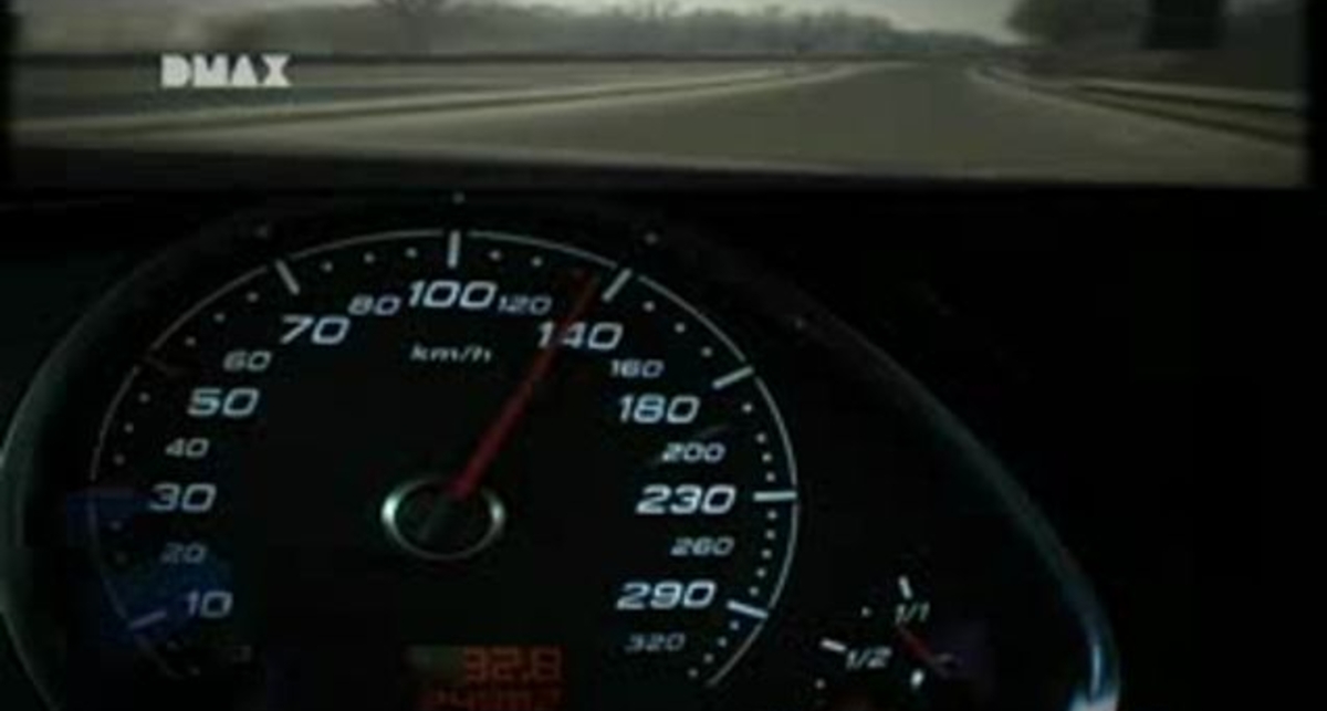Audi RS6R 0-270 км/ч