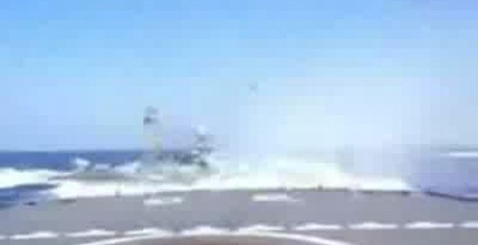 Столкновение кораблей - Моряки хотели пошутить