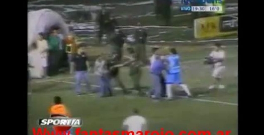 Футбольная драка - частое событие в футболе